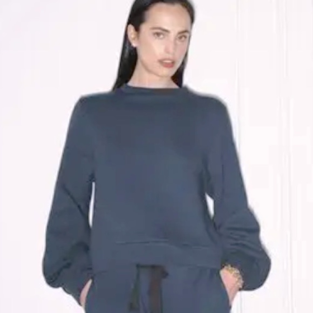G. Label by goop Kanani Poet-Sleeve Sweatshirt